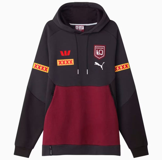 2025 QLD Maroons Team Hoodie - PUMA
