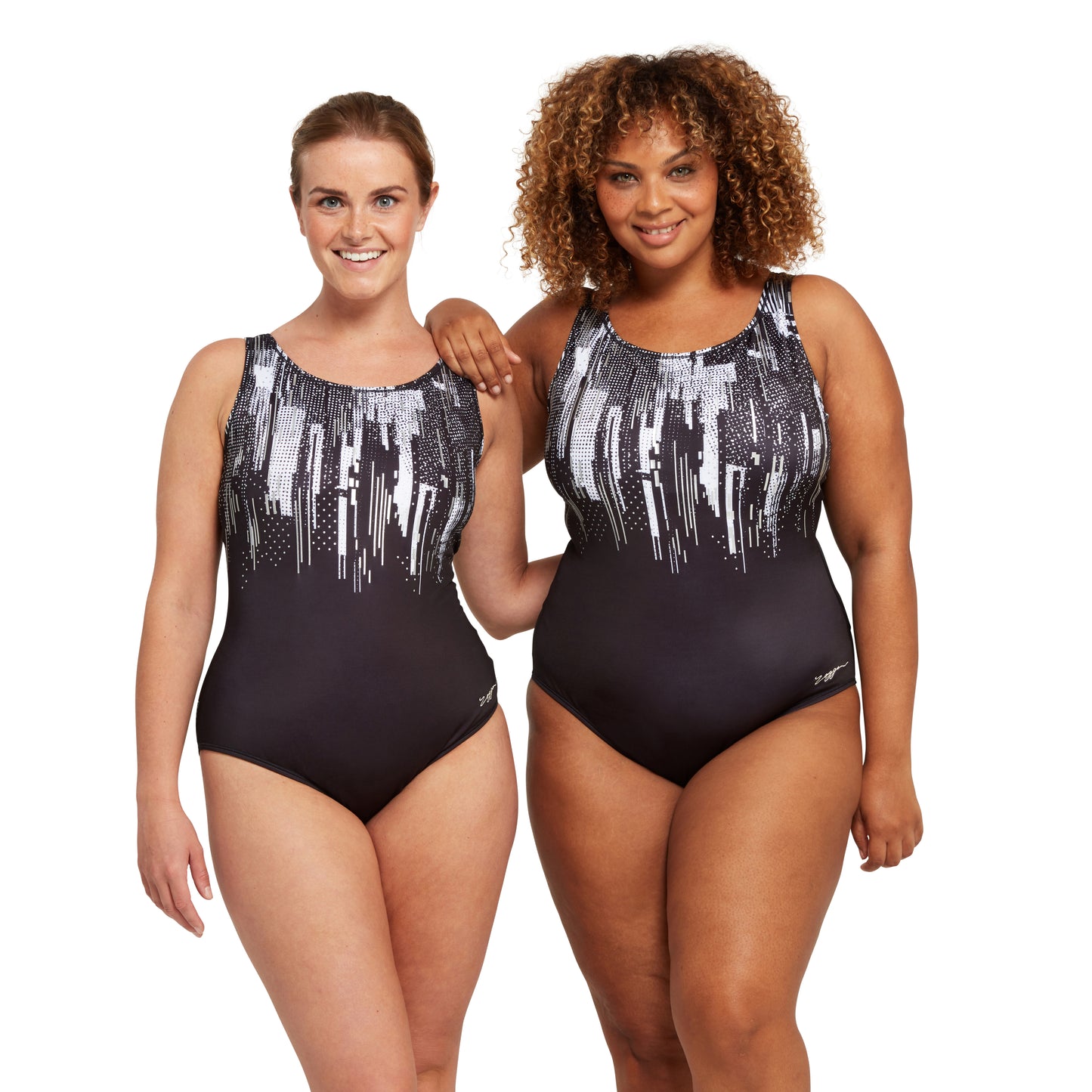 ZOGGS - WOMENS - Shimmer SCOOPBACK ONE PIECE SWIMSUIT