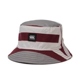 CANTERBURY UGLIES REVERSIBLE BUCKET HAT MAROON (Ace Chocolate Truffle)