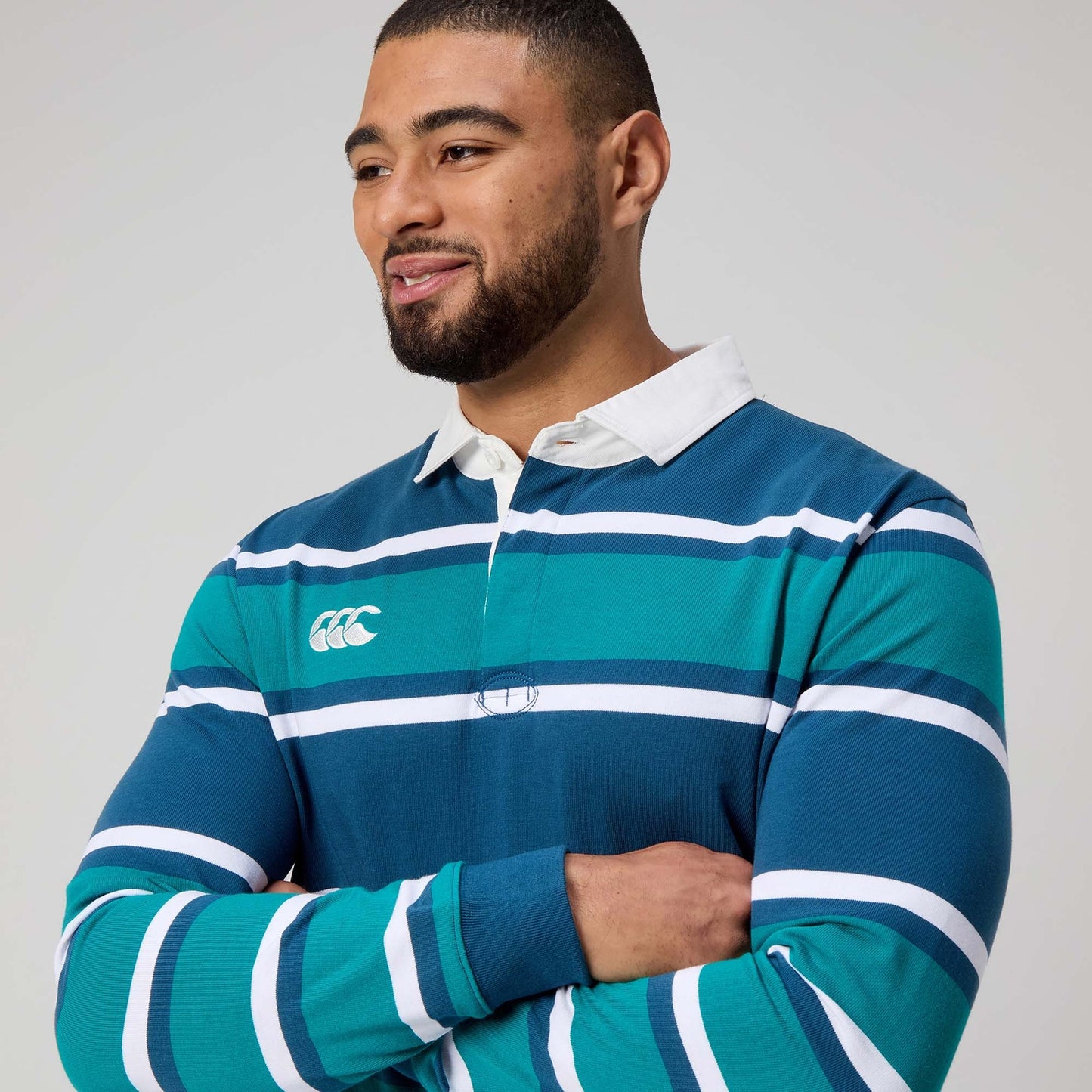 CANTERBURY - MENS - Engineered Stripe Rugby LS