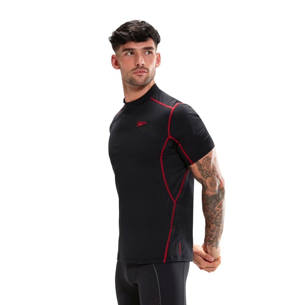 SPEEDO - Mens Tech Short Sleeve Rash Top