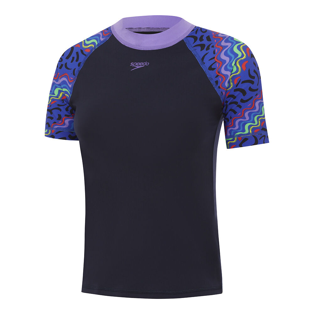 SPEEDO - Girls - Short Sleeve Print Rash Top