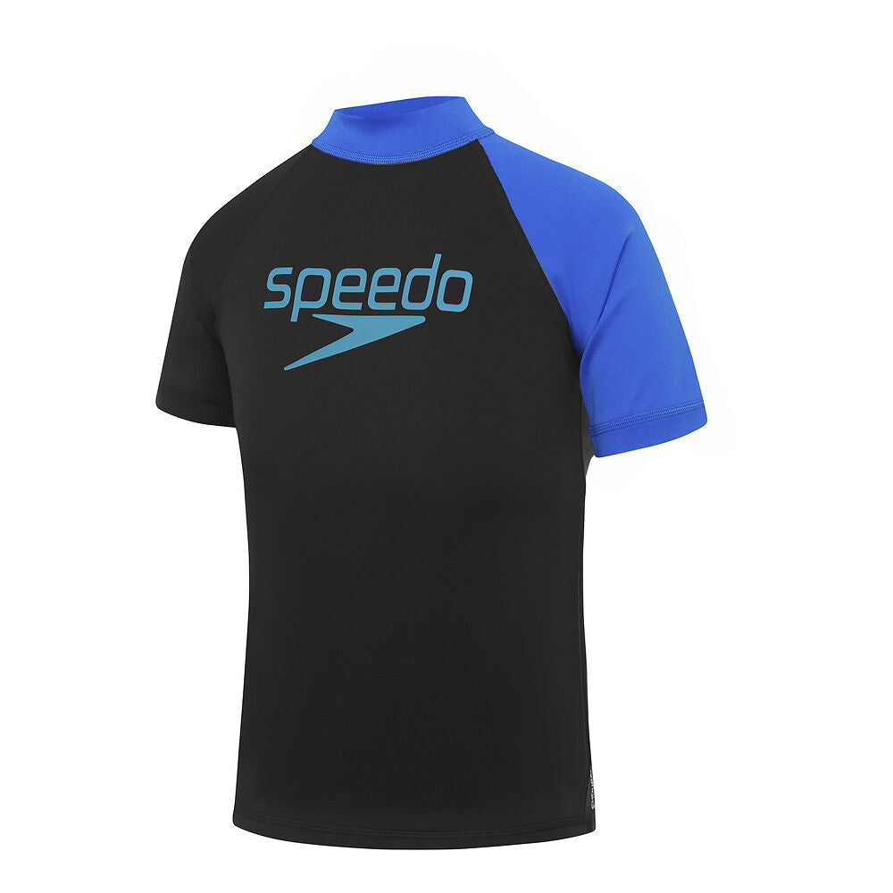 SPEEDO - Boys Short Sleeve Rashie Top