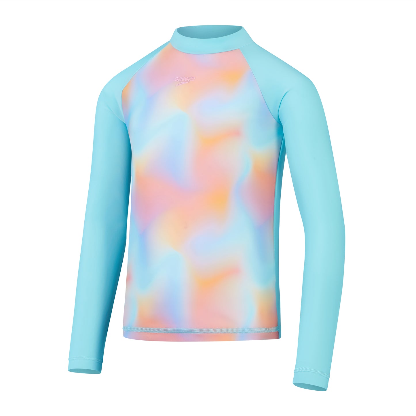 SPEEDO - GIRLS - Printed Long Sleeve Rash Top