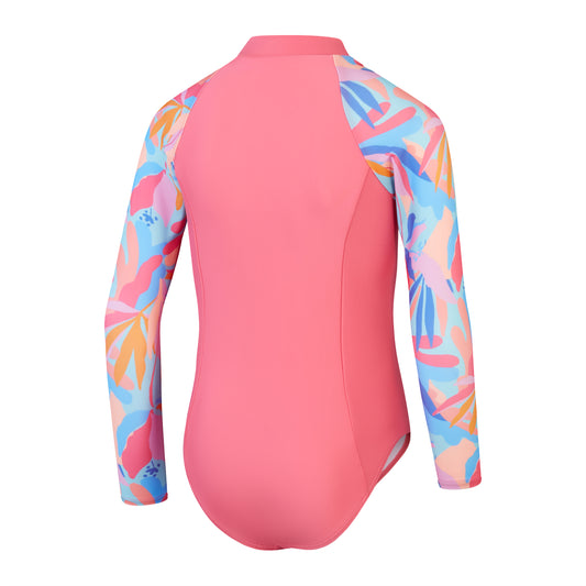 SPEEDO - GIRLS - Long Sleeve Swimsuit