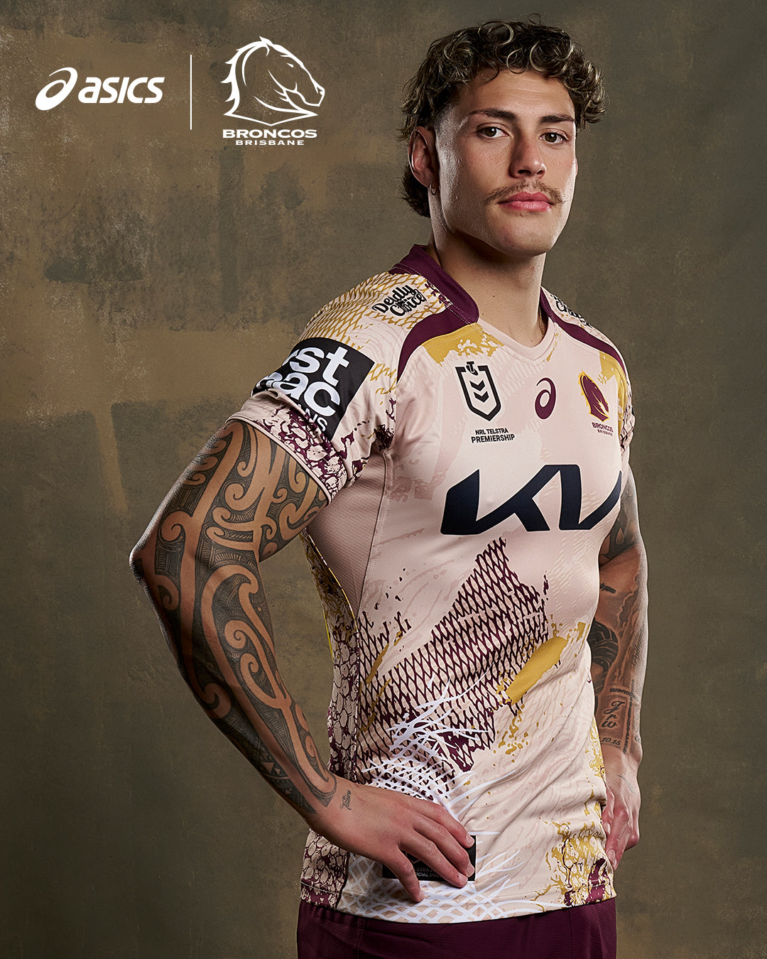 BRISBANE BRONCOS 2025 REP INDIGENOUS JERSEY