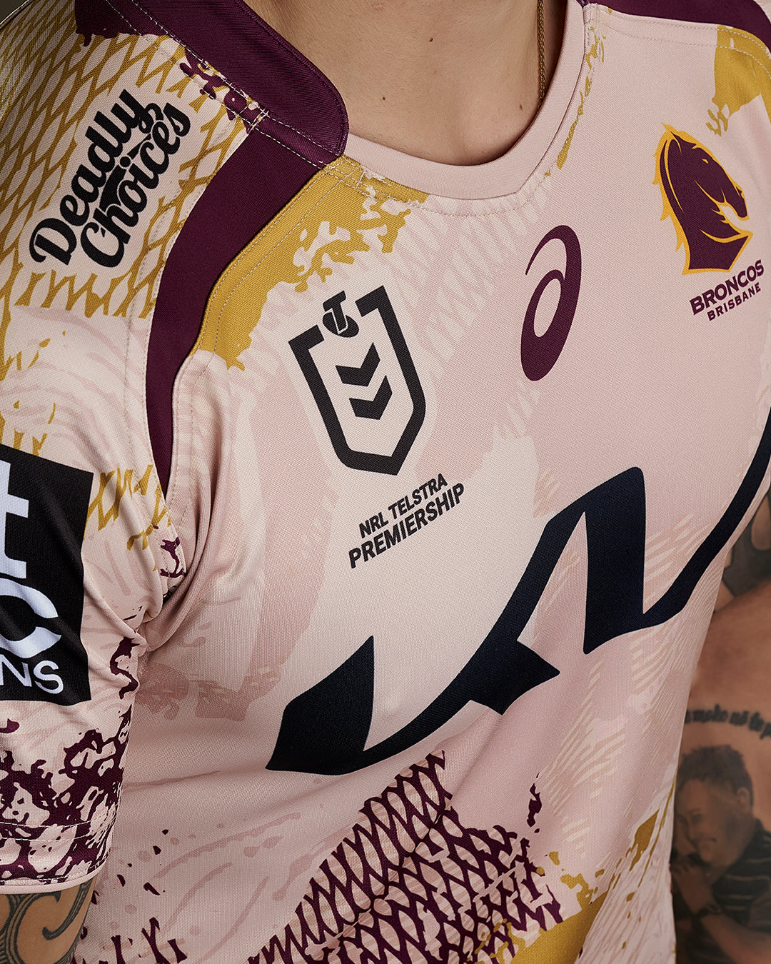 BRISBANE BRONCOS 2025 REP INDIGENOUS JERSEY