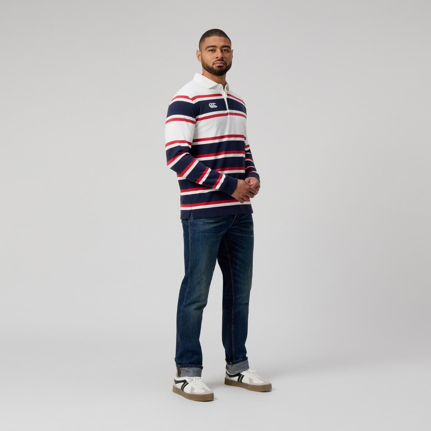 CANTERBURY - MENS - Engineered Stripe Rugby LS