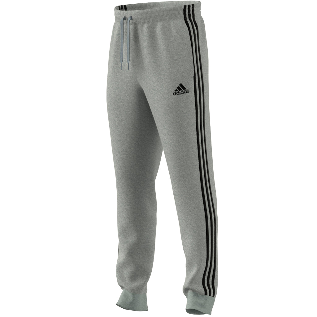 ADIDAS Essentials Fleece Tapered Cuffed 3-Stripes Joggers (2XL LEFT!!)