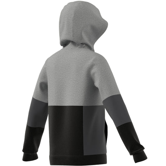 ADIDAS -  COLOUR BLOCK FULL ZIP HOODIE