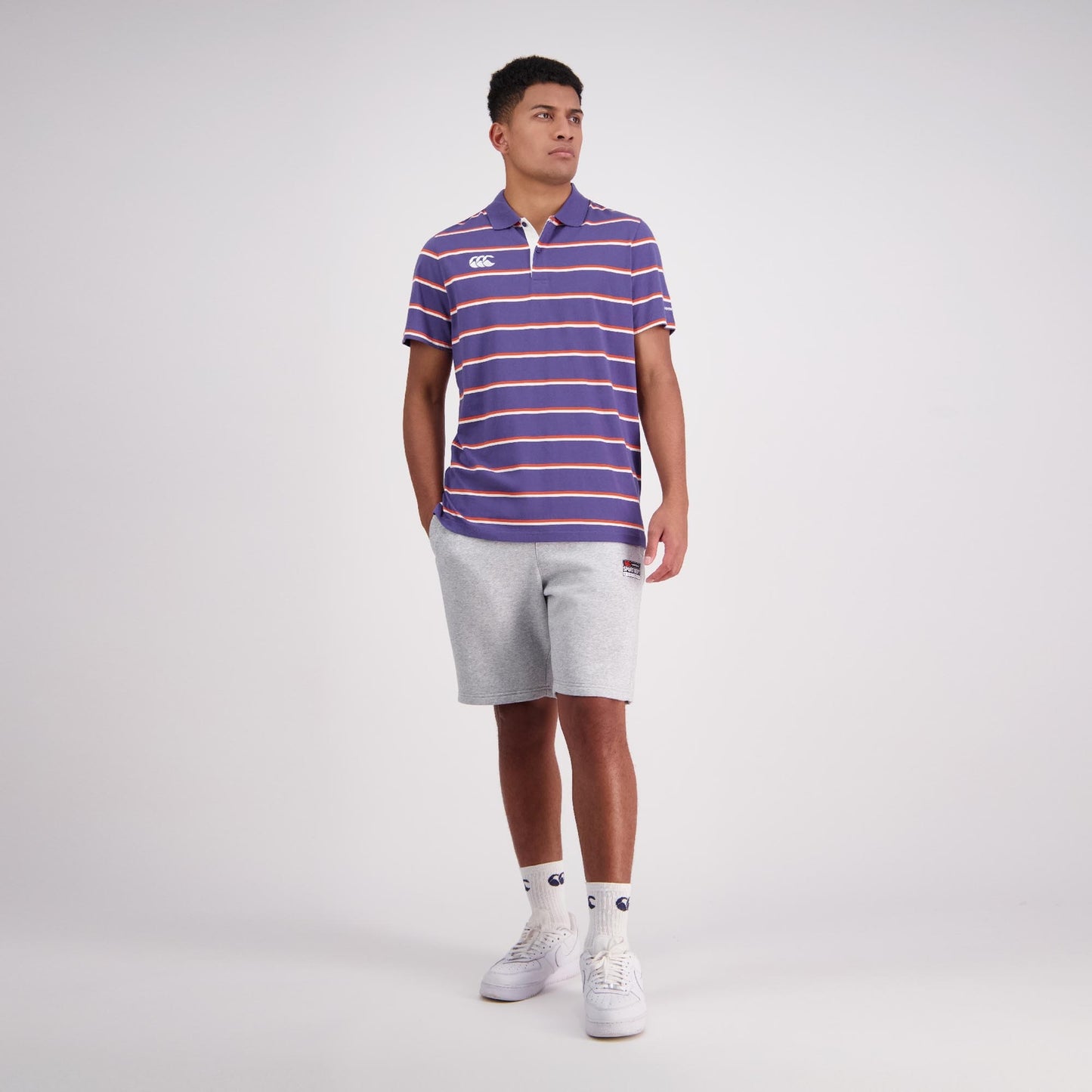 CANTERBURY - MENS - Yarn Dye Stripe SS Polo