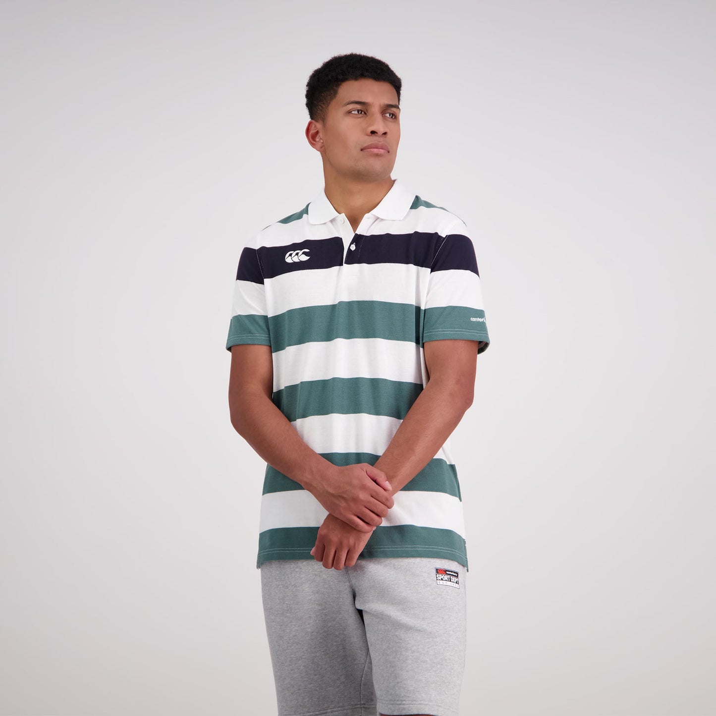 CANTERBURY - MENS - Engineered Stripe SS Polo