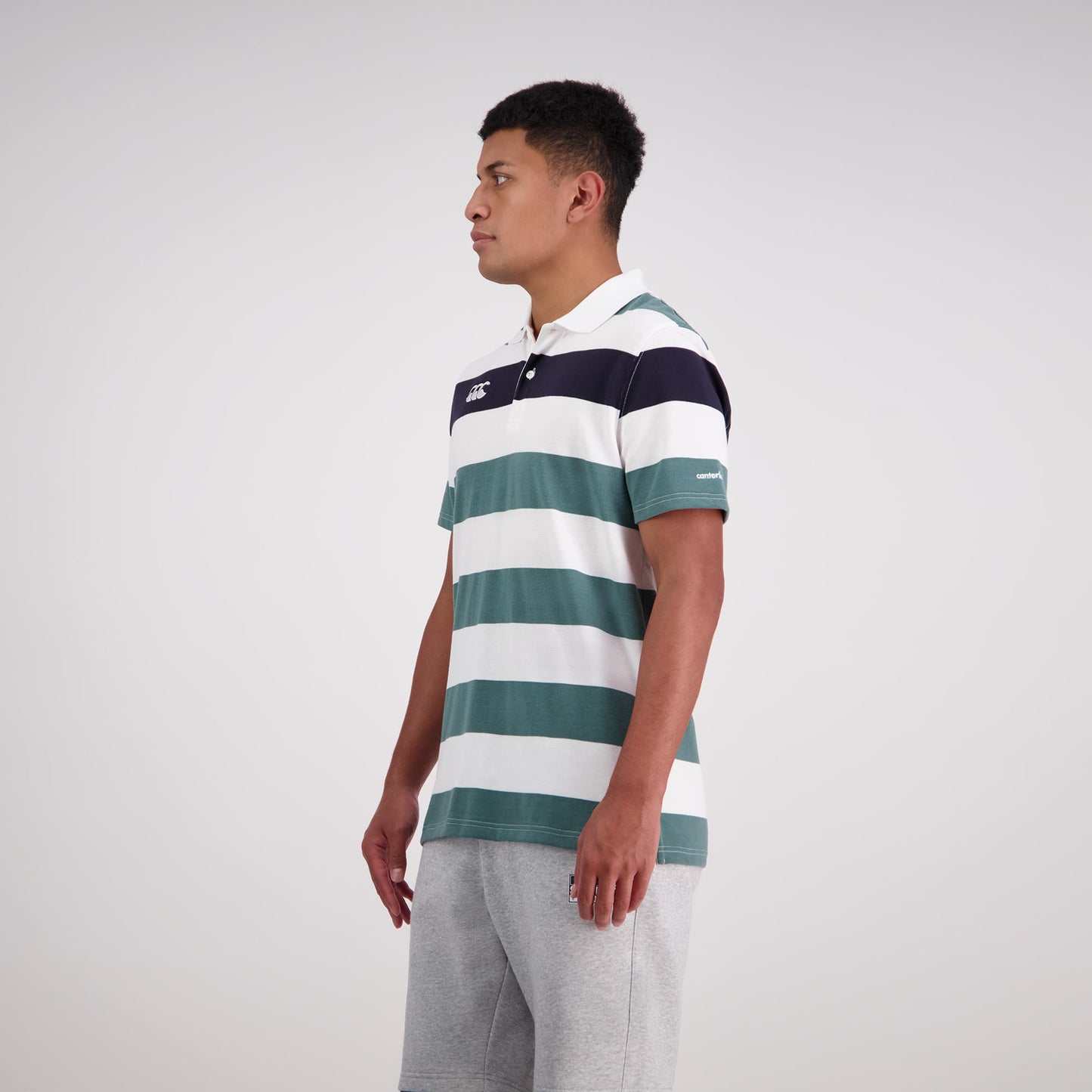 CANTERBURY - MENS - Engineered Stripe SS Polo