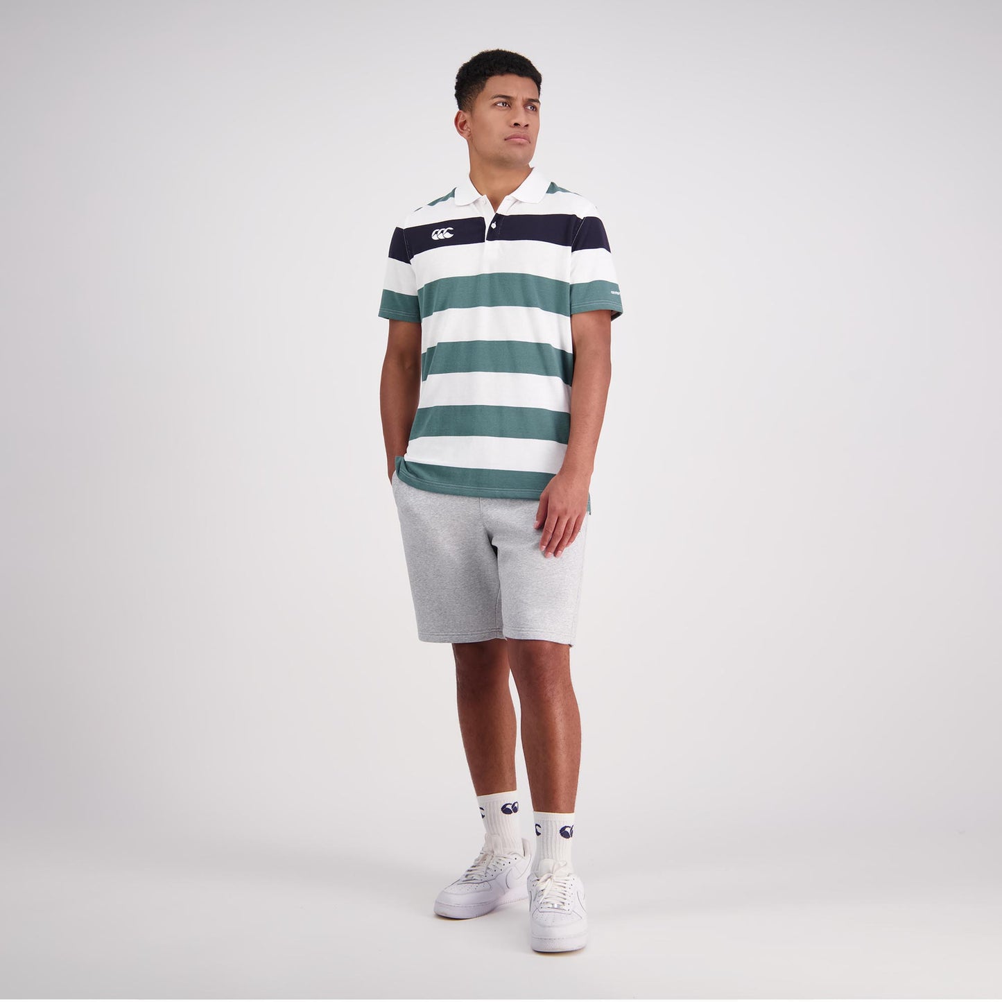 CANTERBURY - MENS - Engineered Stripe SS Polo