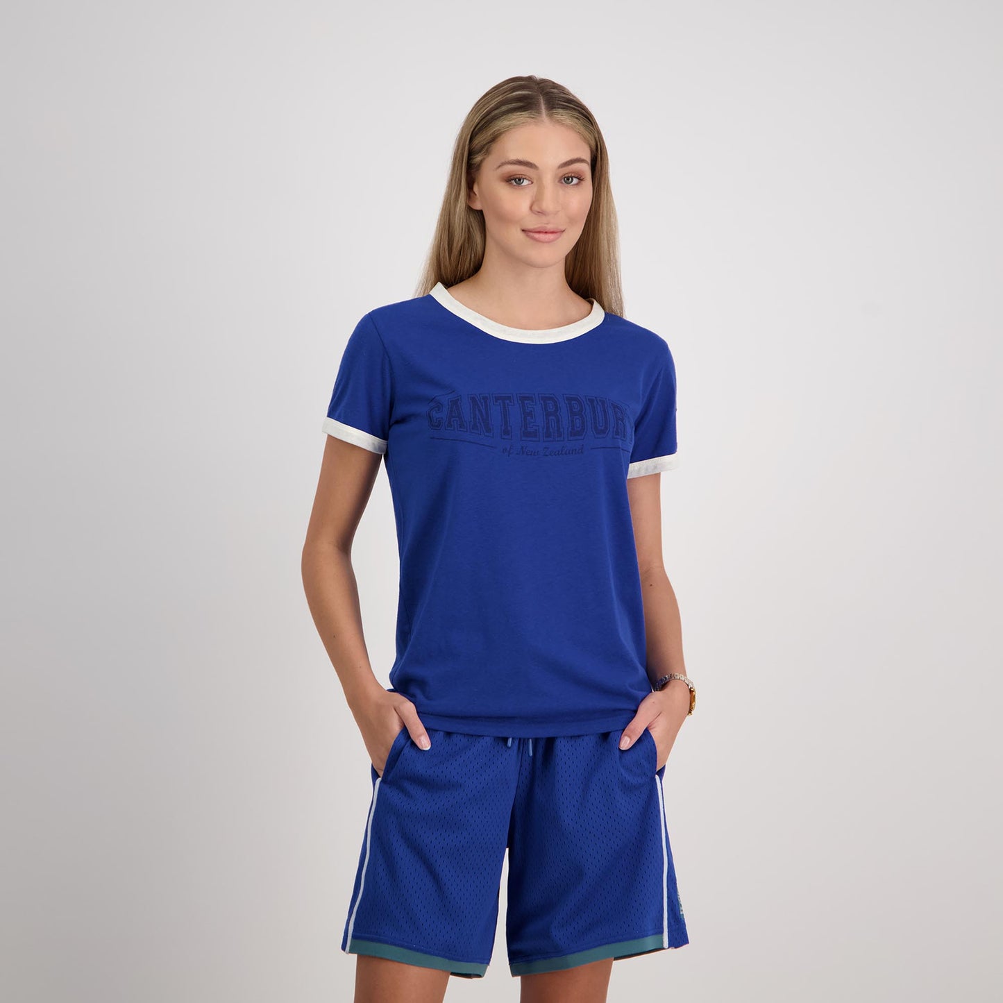 CANTERBURY - WOMENS - CAPTAIN SS RINGER T-SHIRT