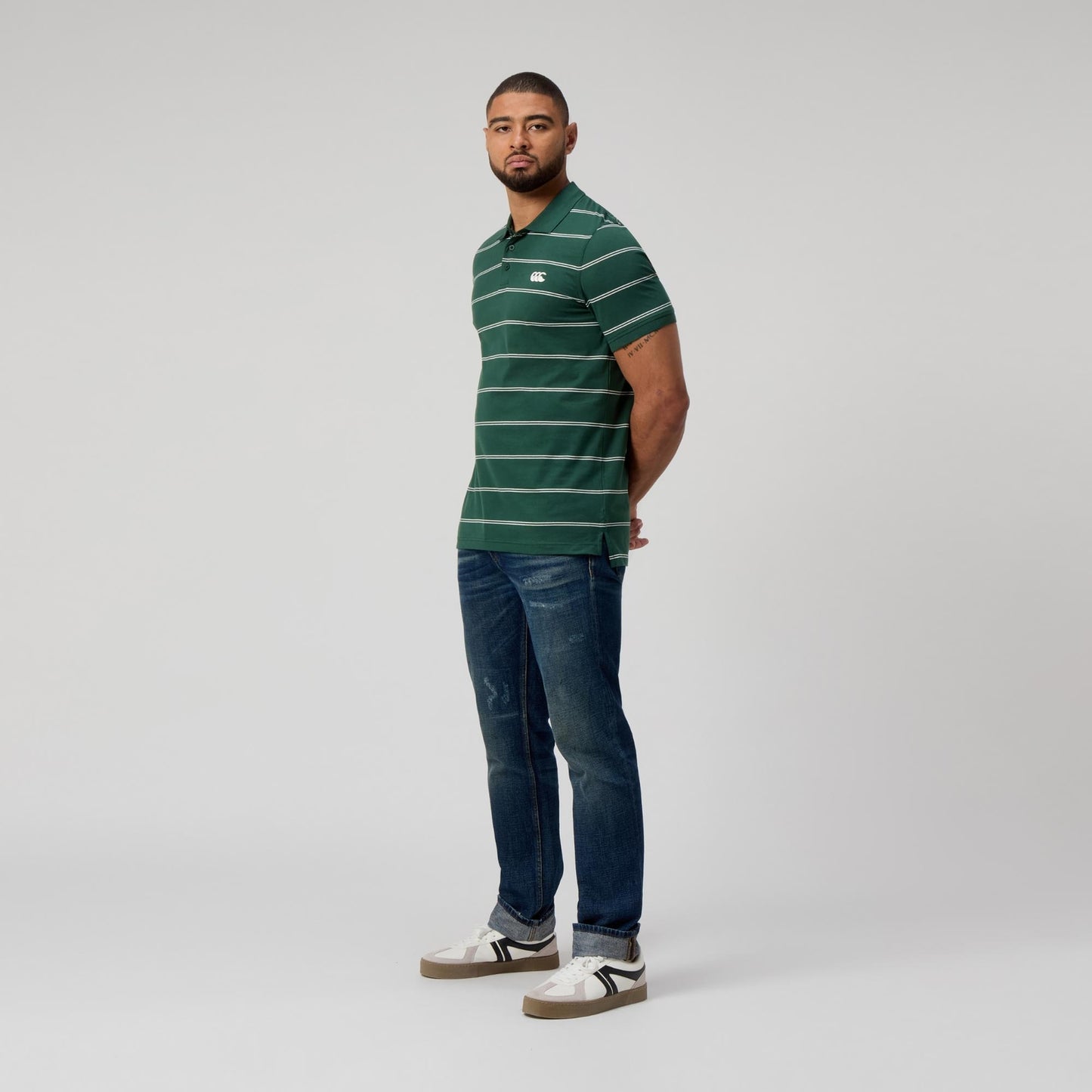 CANTERBURY - MENS - Yarn Dye Stripe SS Polo