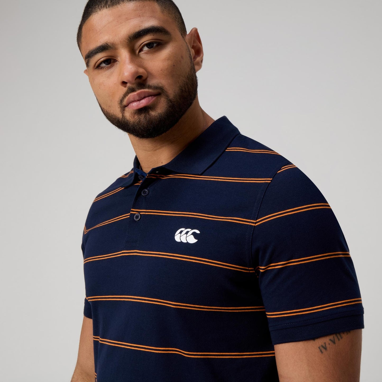 CANTERBURY - MENS - Yarn Dye Stripe SS Polo
