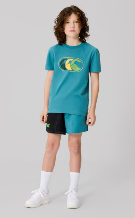 CANTERBURY - KIDS FUNDAMENTALS T-SHIRT STORM BLUE