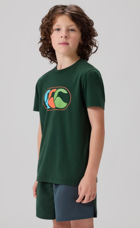 CANTERBURY - KIDS FUNDAMENTALS T-SHIRT SYCAMORE
