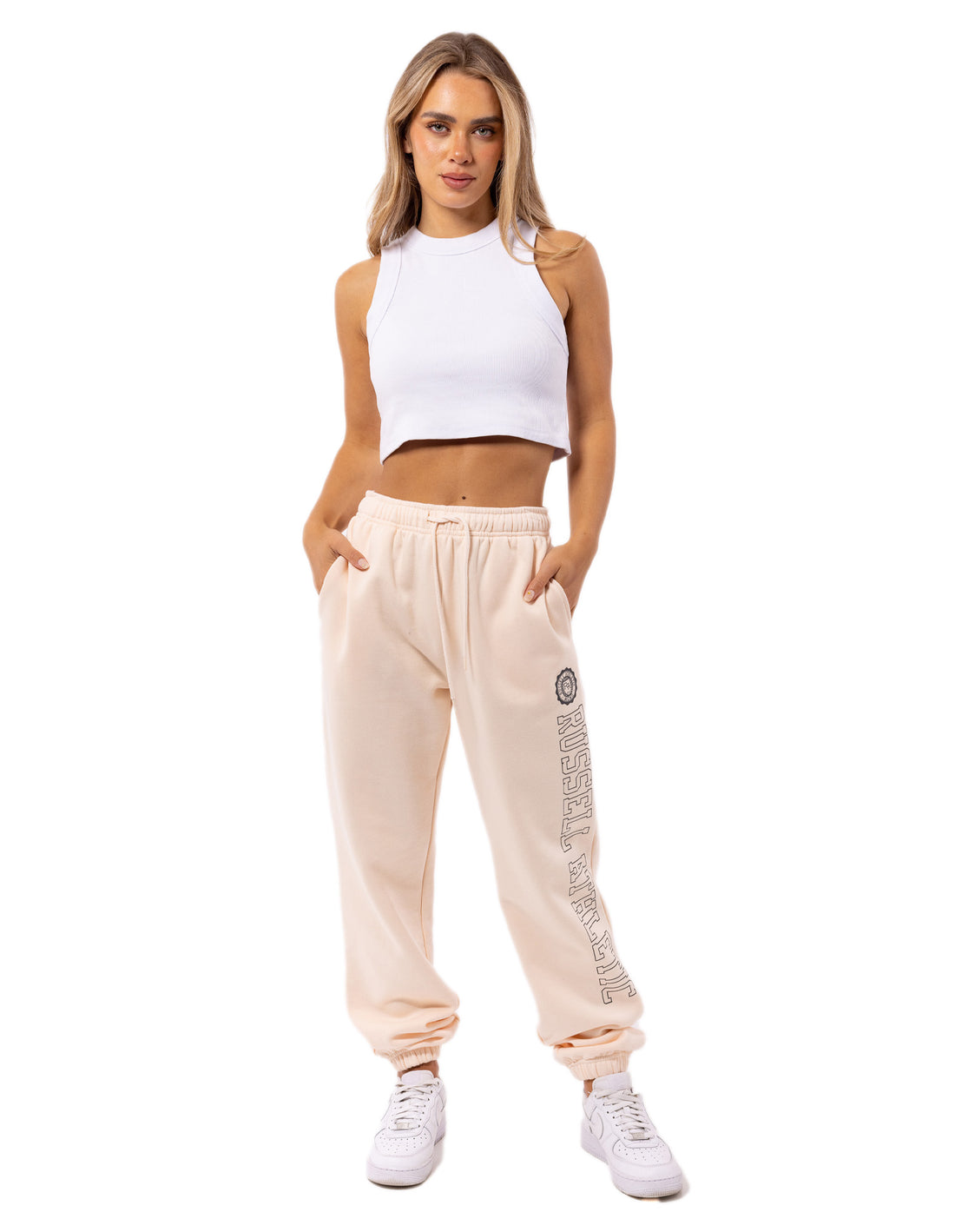 RUSSELL ATHLETIC- IN FRONT TRACK PANT