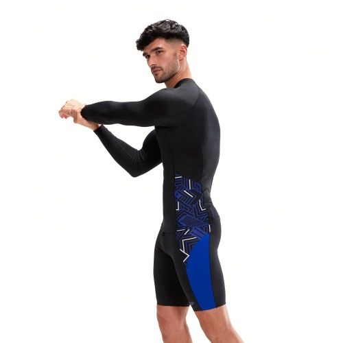 SPEEDO - Mens ECO END+ Splice Long Sleeve Rash Top