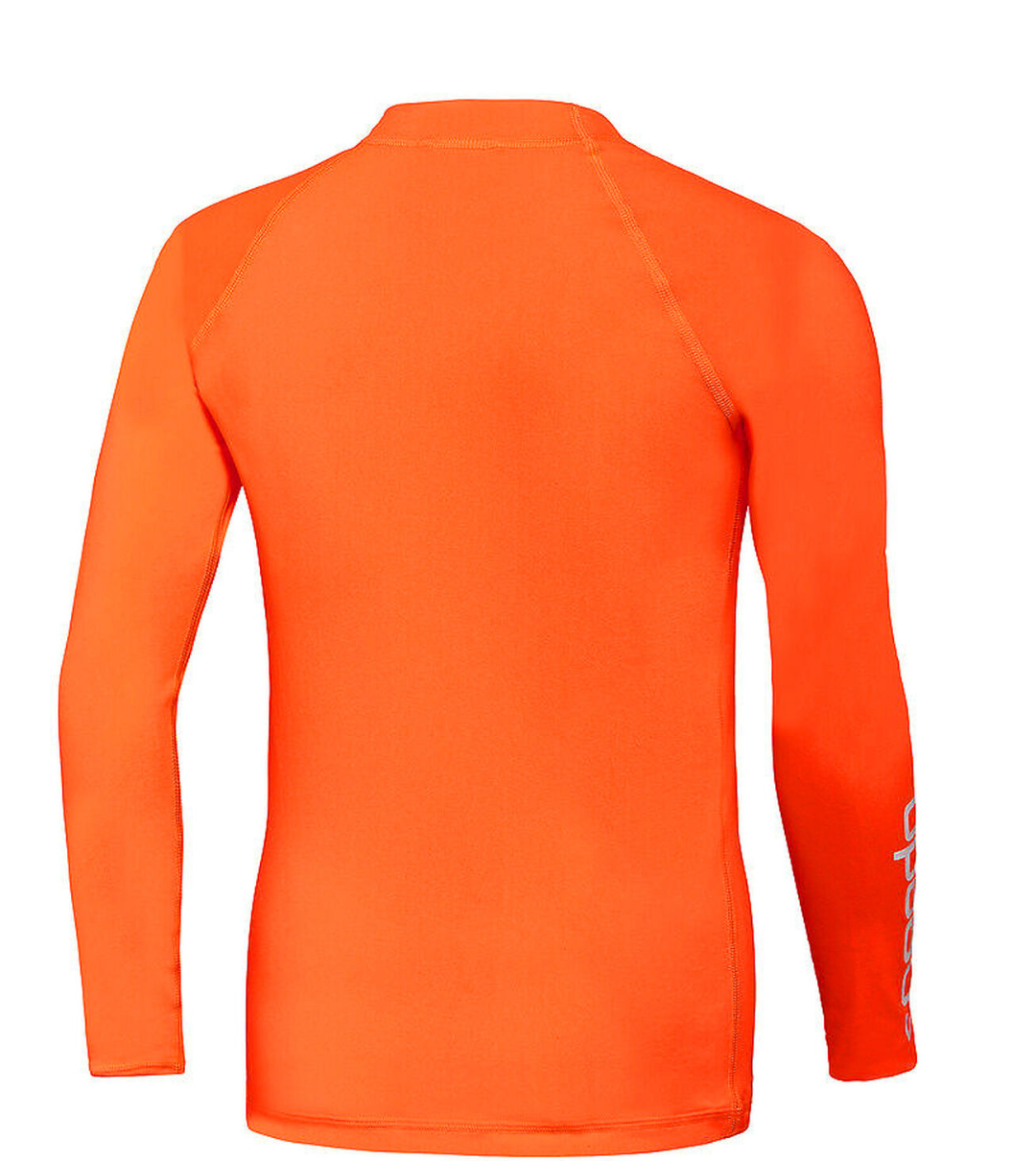 Speedo - Junior - L/S Rash Top 8_00453117675 Fluro Orange