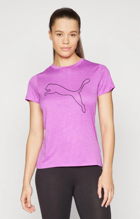 Train All Day Essentials Heather Tee - PUMA - Womens