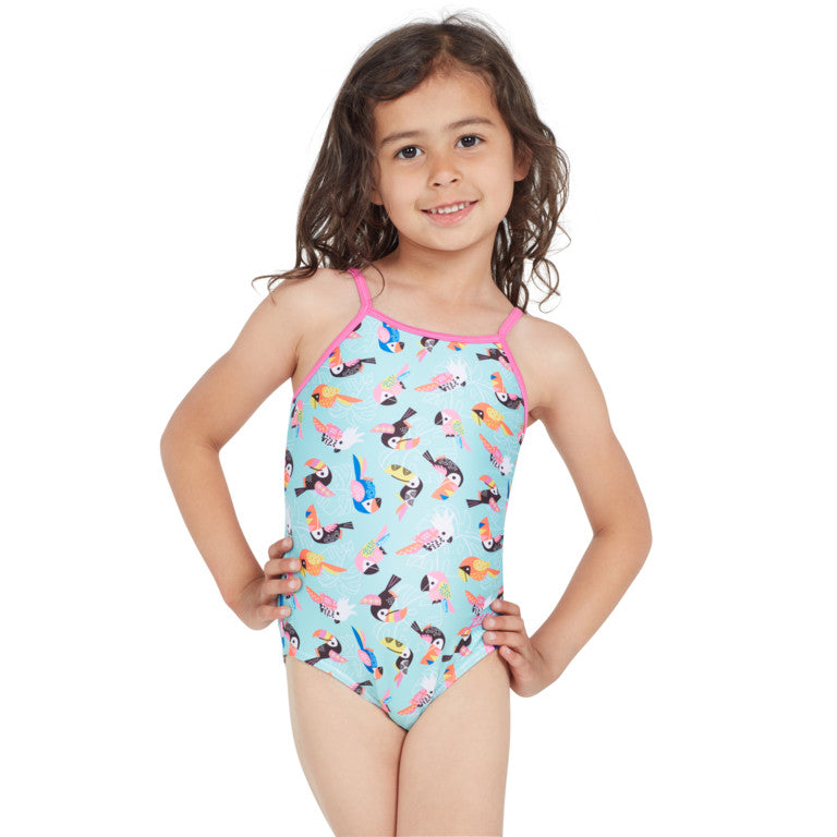 ZOGGS - Girl - Chirpee Yaroomba Floral One Piece Tog