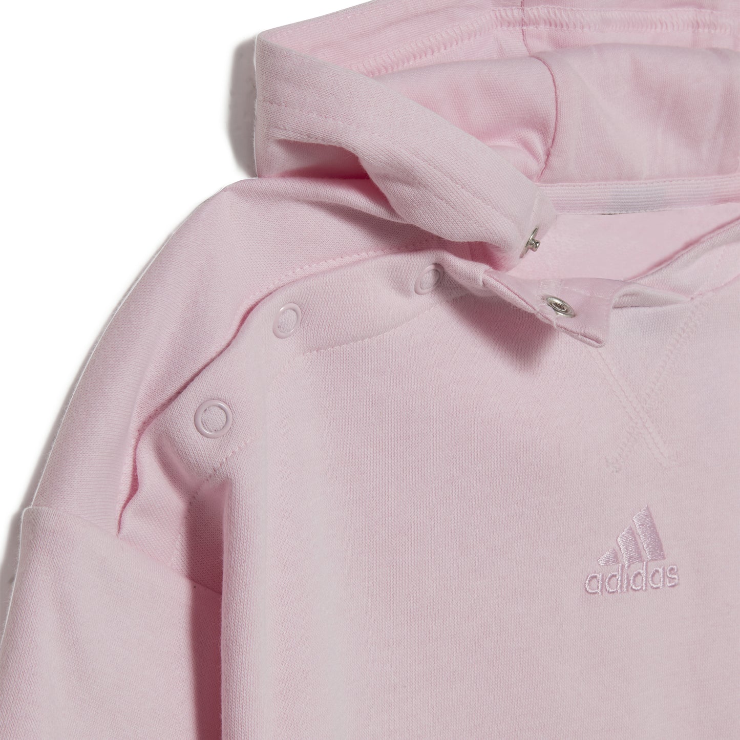 INFANTS GIRLS HOODED FLEECE TRACKSUIT - ADIDAS