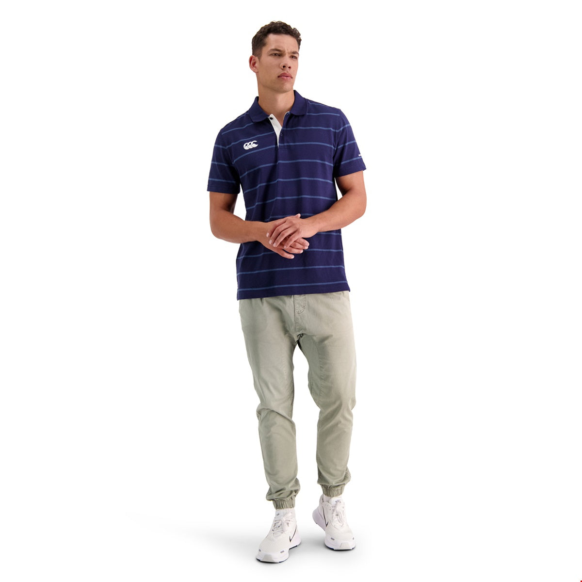 CANTERBURY - MENS THIN STRIPE POLO