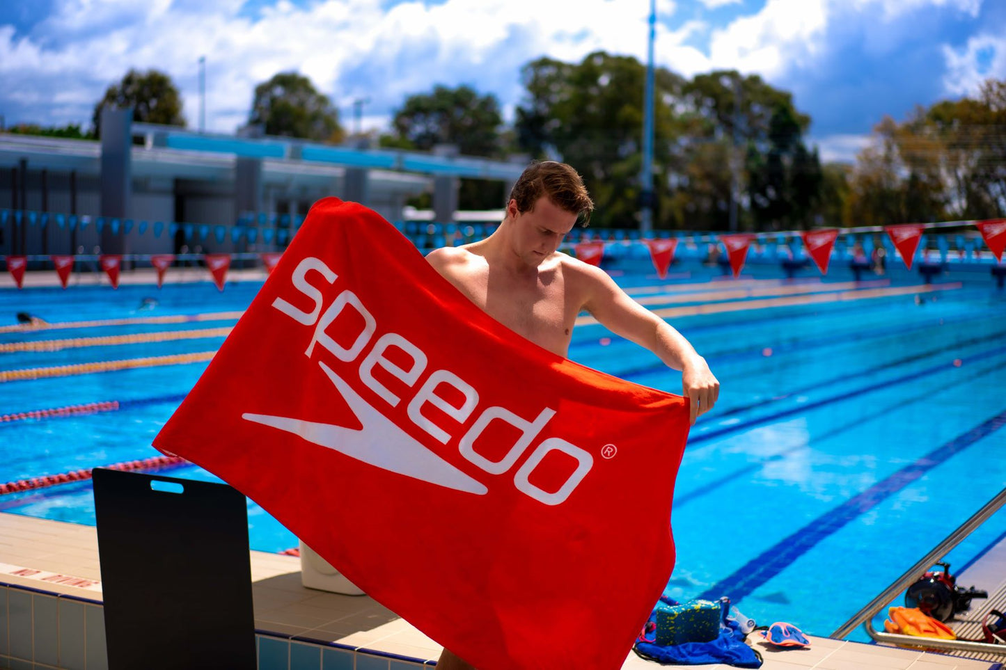 SPEEDO UNISEX LOGO TOWEL