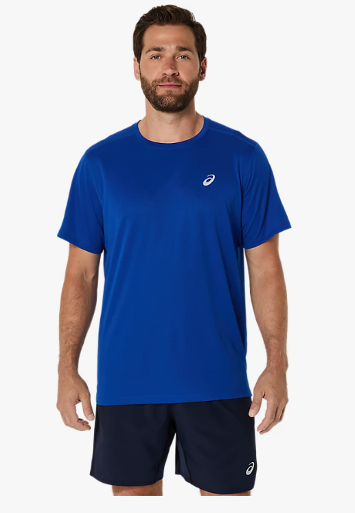 ASICS - Mens - SILVER SHORT SLEEVED TOP - multiple colours
