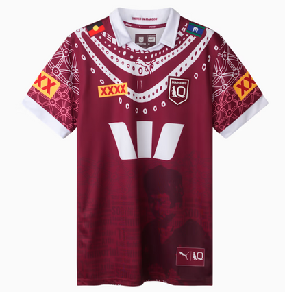 2025 QLD Replica Indigenous Jersey - PUMA - MENS