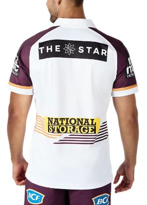 BRISBANE BRONCOS 24 REPLICA AWAY JERSEY - MENS