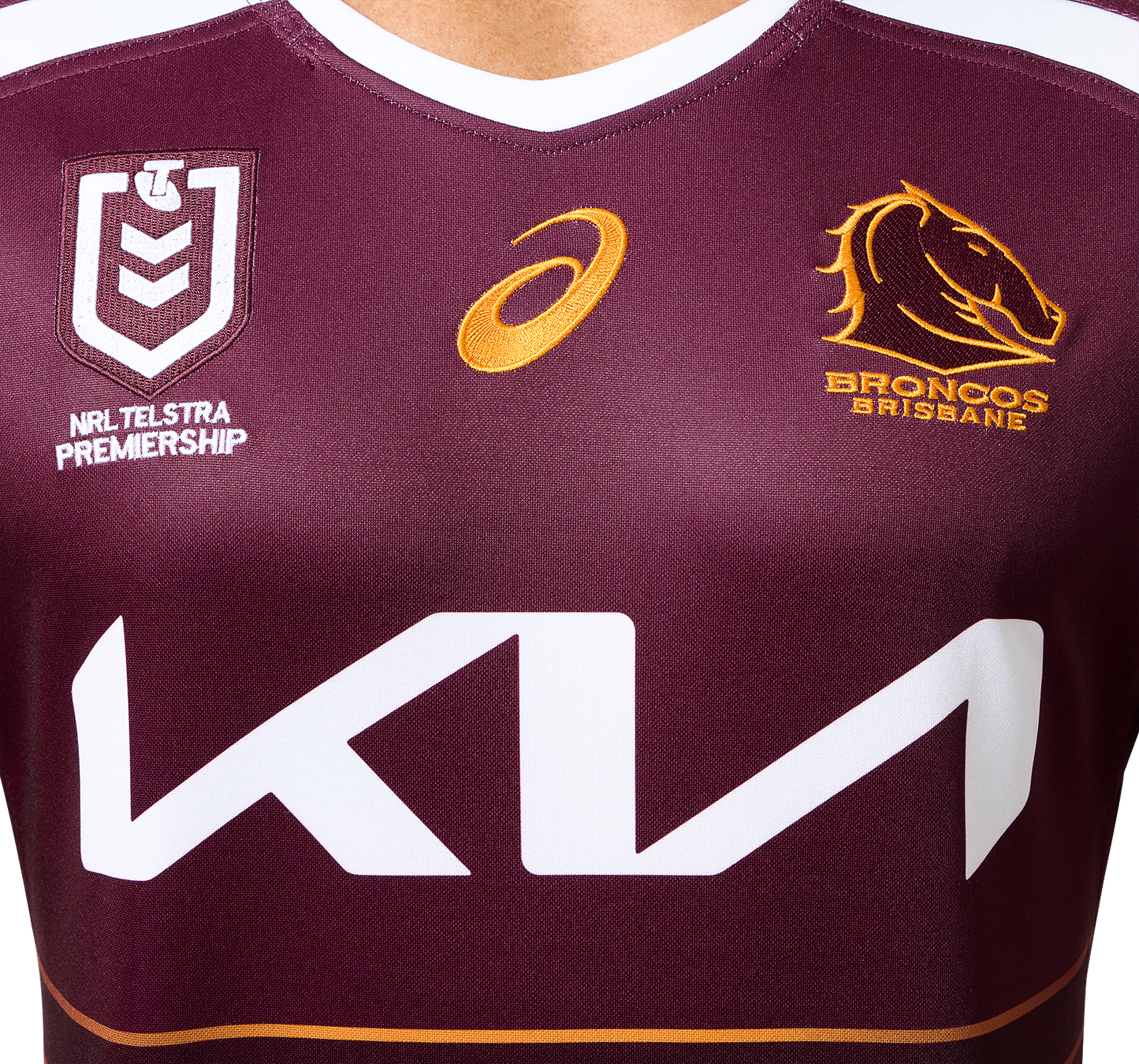 BRISBANE BRONCOS 25 REPLICA HOME JERSEY - MENS