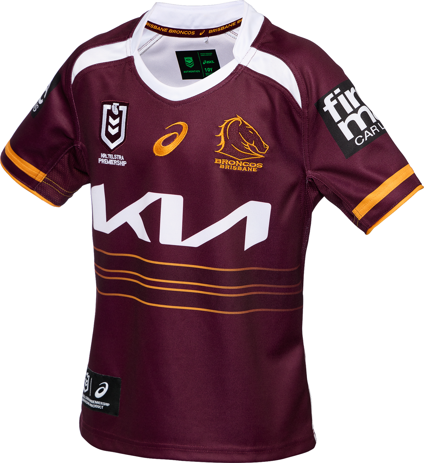 BRISBANE BRONCOS 25 REPLICA HOME JERSEY - Youth