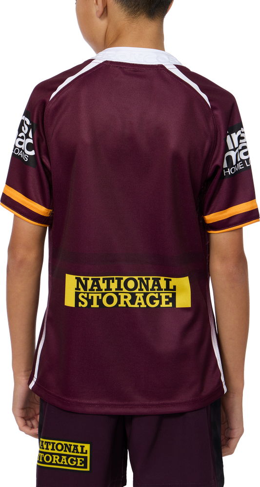 BRISBANE BRONCOS 25 REPLICA HOME JERSEY - Youth