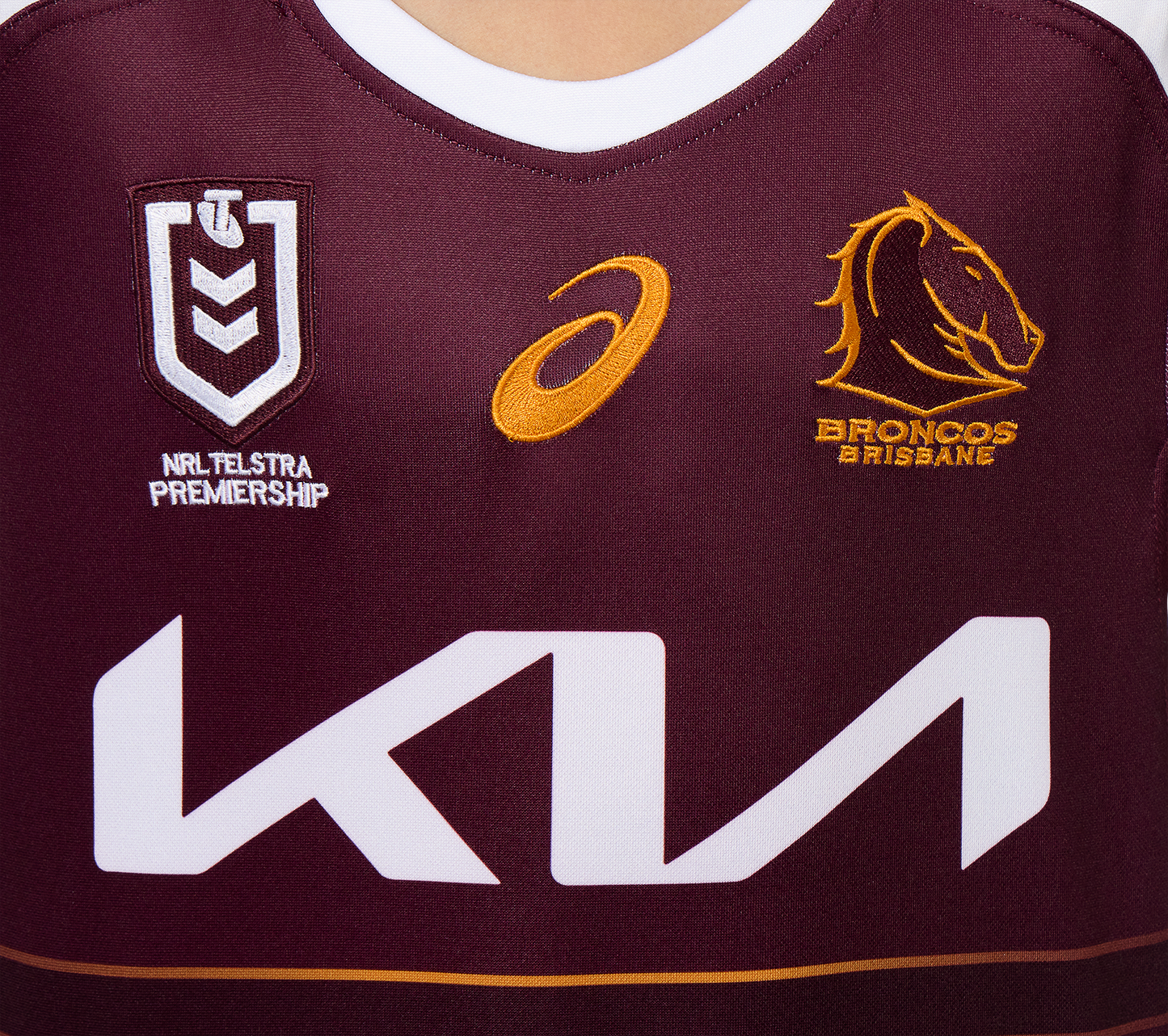 BRISBANE BRONCOS 25 REPLICA HOME JERSEY - Youth