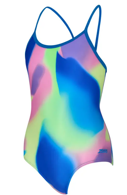Rave Yaroomba Floral Swimsuit - Junior Girls