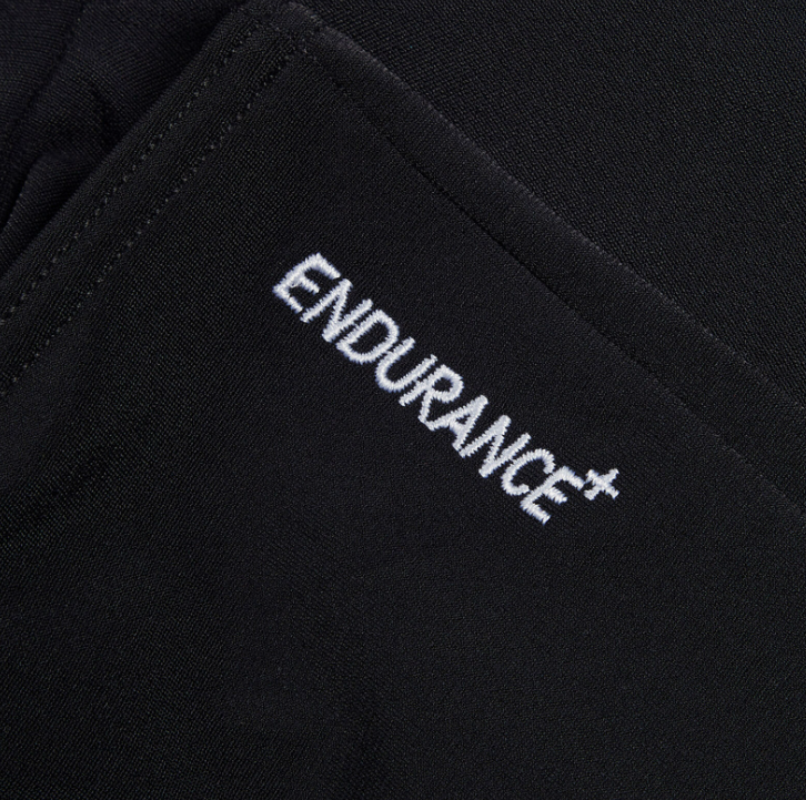 SPEEDO - Girls - Essential Endurance+ Legsuit  BLACK/WHITE LOGO