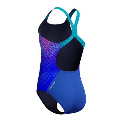 SPEEDO - GIRLS - Junior Girls Print Powerback One Piece 8-003733002