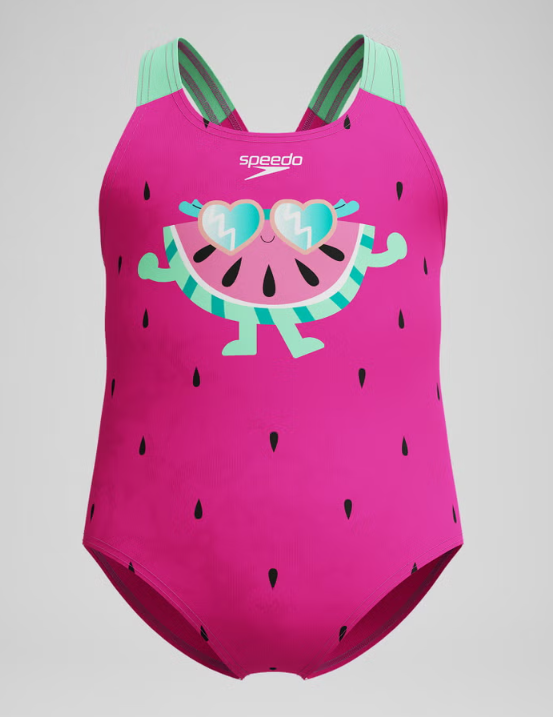 SPEEDO - GIRLS - Placement Print 1pc