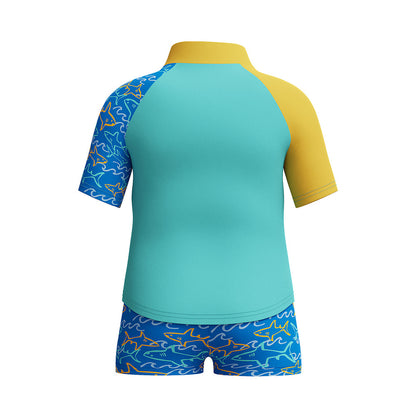 SPEEDO -Infant Boys - SS Digi Rash Top Set 8-00384416243