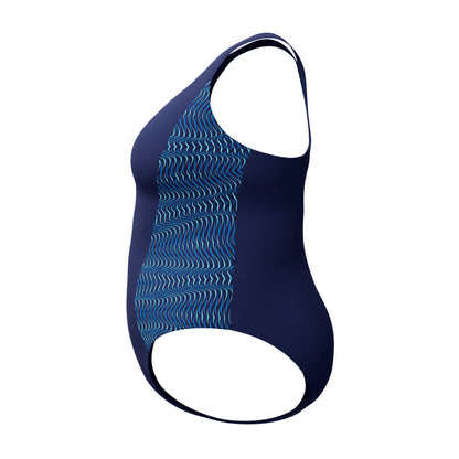 SPEEDO - WOMENS - Plus Medalist 1pc Navy 8-005286002