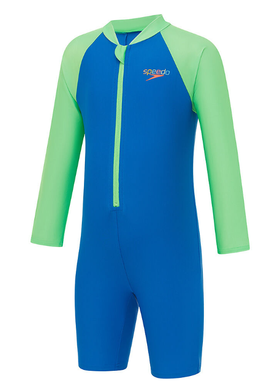 Toddler Boy Long Sleeve Zip Sunsuit