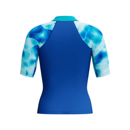 SPEEDO - WOMENS SS Print Rash Guard 8-A000138002