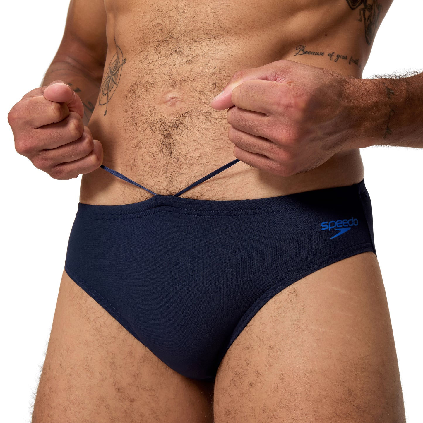 SPEEDO - Mens Hyperboom Logo Brief 7cm 8-A000155002