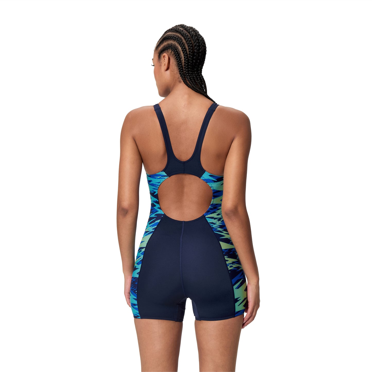 SPEEDO - WOMENS - Hyperboom SPLC MSBK Legsuit 8-A000248002 Navy