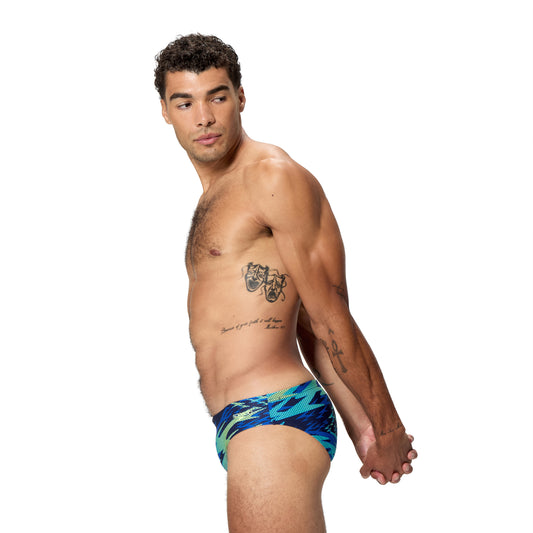SPEEDO - Mens Hyperboom Print Briefs 2.5" 8-A000255002
