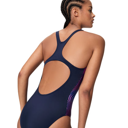 SPEEDO - WOMENS - Eng Print Medalist 1pc 8-A000266003